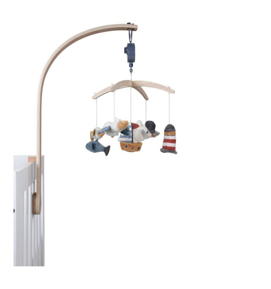 Móvil musical de madera Sailors Bay