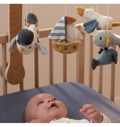 Móvil musical de madera Sailors Bay