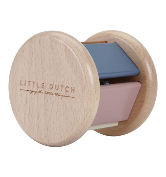 Rolo vintage, brinquedo de madeira