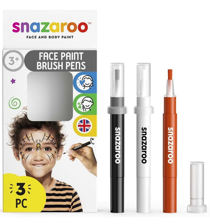 Pack 3 rotuladores maquillaje Halloween