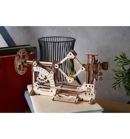 Tacômetro de laboratório STEM, kit de madeira 3D