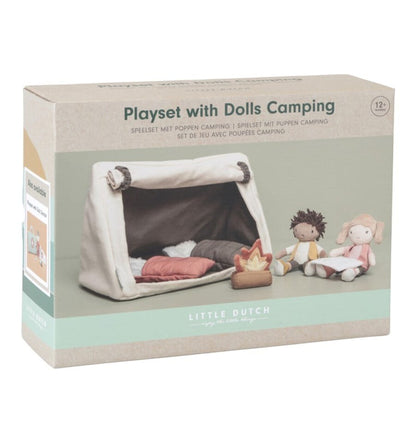 Playset Camping, con muñecos