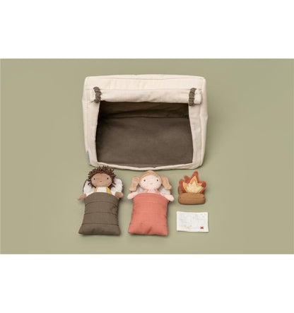 Playset Camping, con muñecos