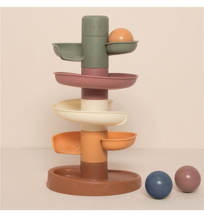 Circuito de bolas en espiral unisex