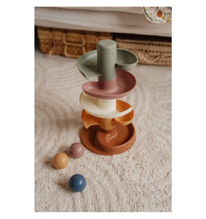 Circuito de bolas en espiral unisex