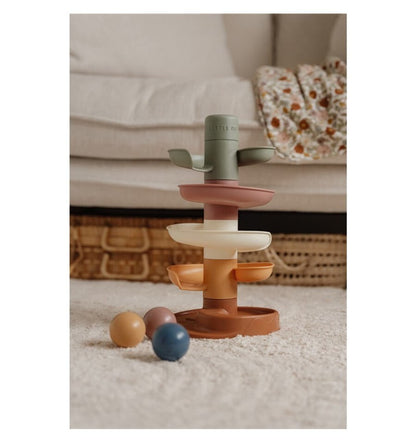 Circuito de bolas en espiral unisex