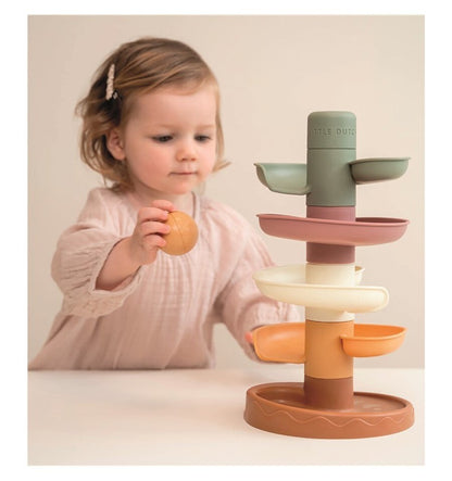 Circuito de bolas en espiral unisex