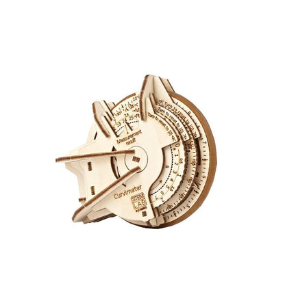 Curvímetro de laboratório STEM, kit de madeira 3D