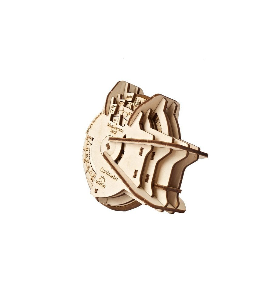 Curvímetro de laboratório STEM, kit de madeira 3D