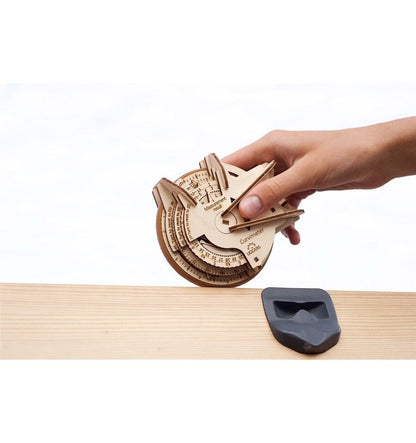 Curvímetro de laboratório STEM, kit de madeira 3D