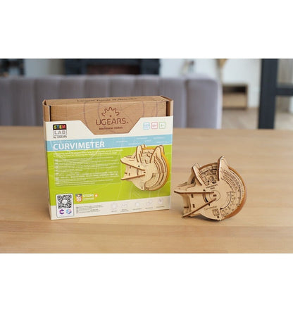 Curvímetro de laboratório STEM, kit de madeira 3D