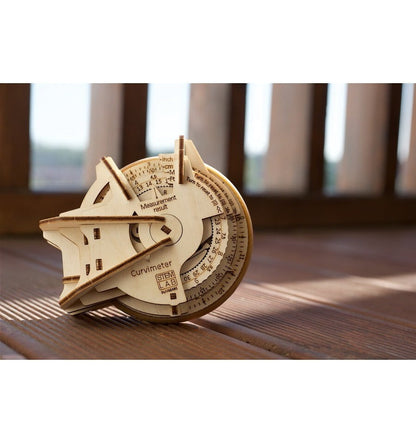 Curvímetro de laboratório STEM, kit de madeira 3D