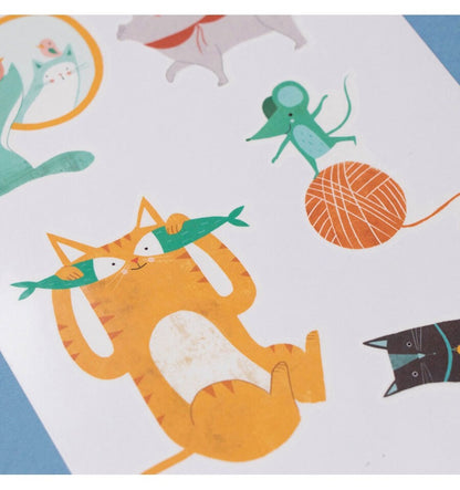 Cats Tattoos, 10 cat decals