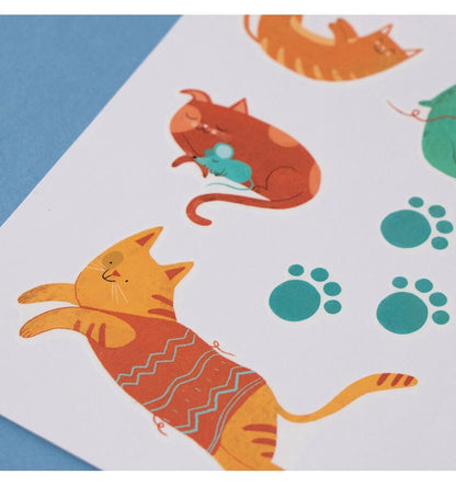 Cats Tattoos, 10 cat decals