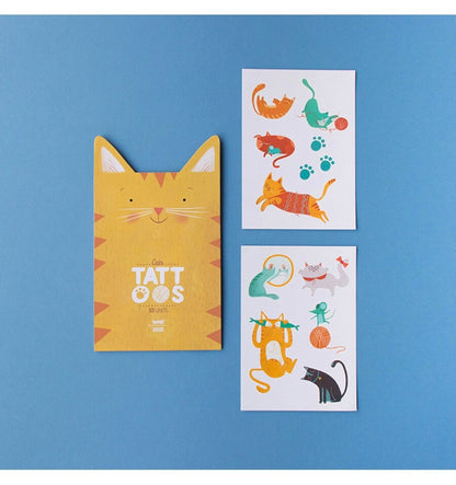 Cats Tattoos, 10 cat decals