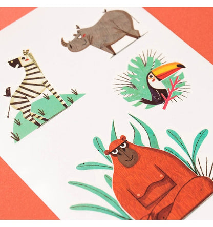 Jungle Tattoos, 10 jungle decals