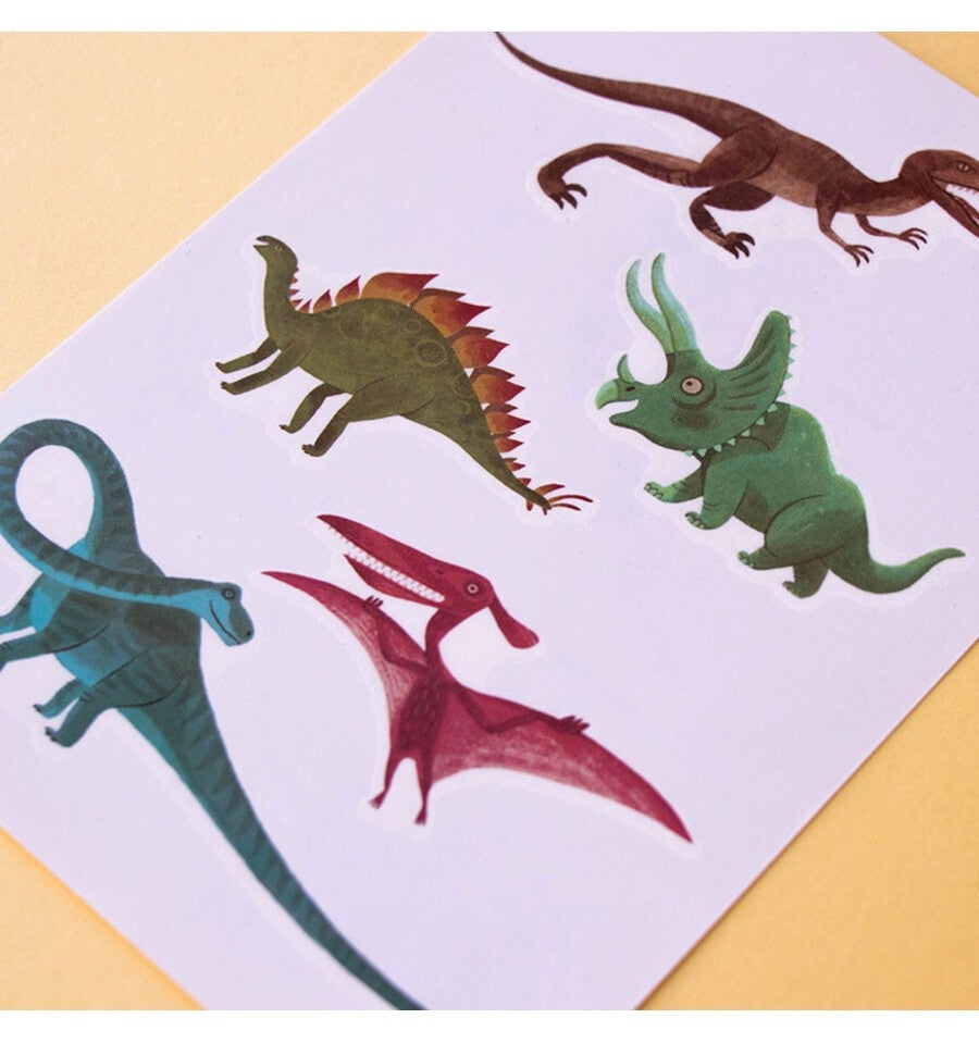 Jurassic Tattoos, 10 Dinosaur Decals