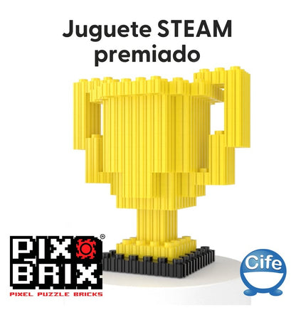 Pix Brix - 500 piezas color Gris