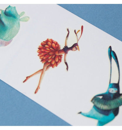 Ballerine Tattoos, 10 dancer decals