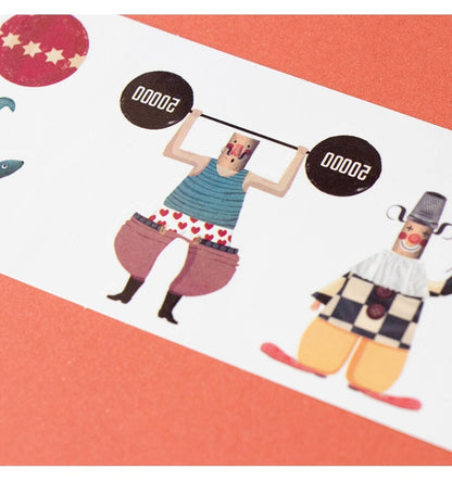 Circus Tattoos, 10 circus decals