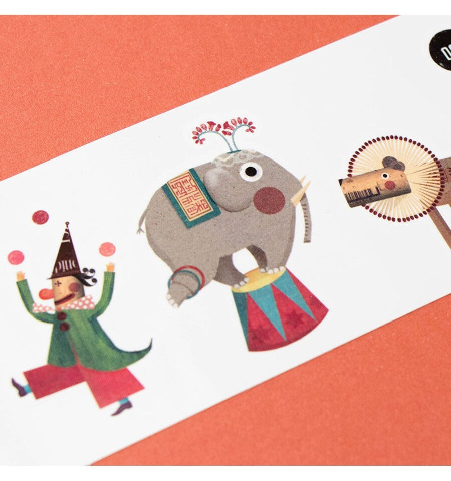 Circus Tattoos, 10 circus decals