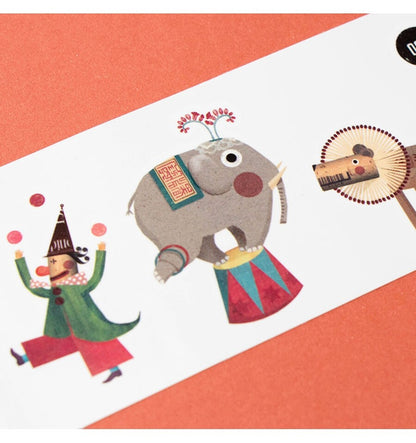 Circus Tattoos, 10 circus decals