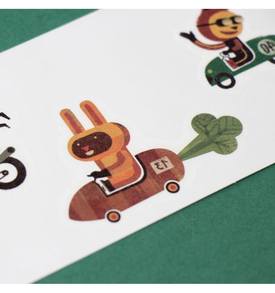 Race Tattoos, 10 motorcycle and car decals