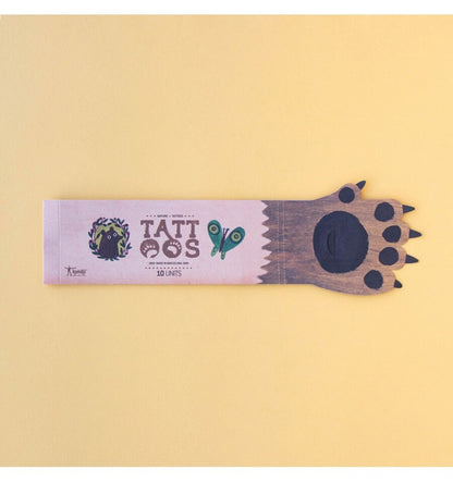 Nature Tattoos, 10 Forest Fauna and Flora Decals