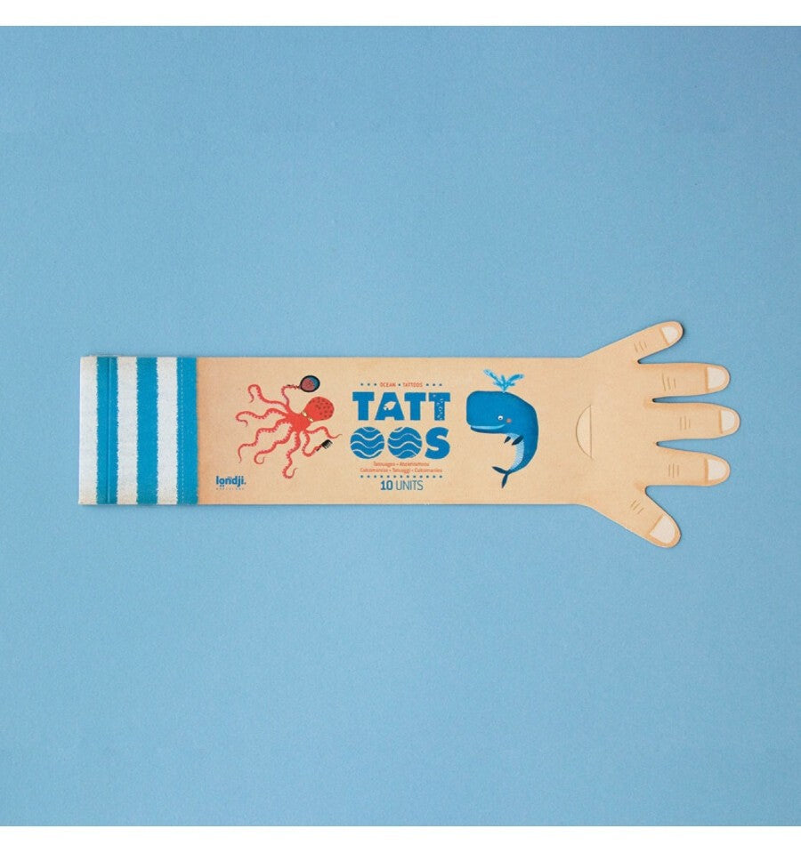 Ocean Tattoos, 10 ocean decals