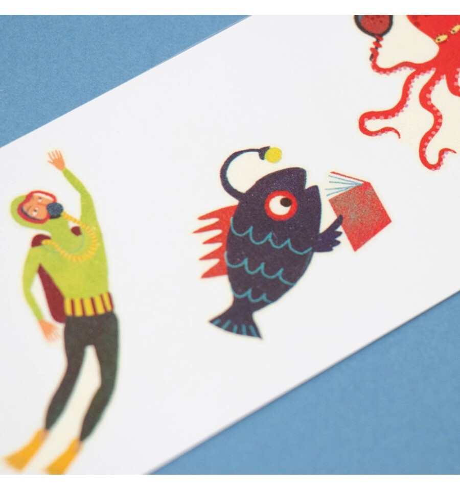 Ocean Tattoos, 10 ocean decals