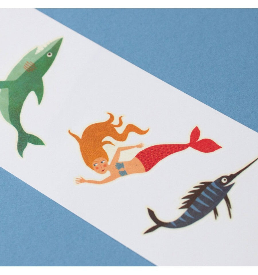 Ocean Tattoos, 10 ocean decals