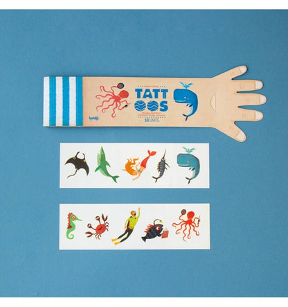 Ocean Tattoos, 10 ocean decals