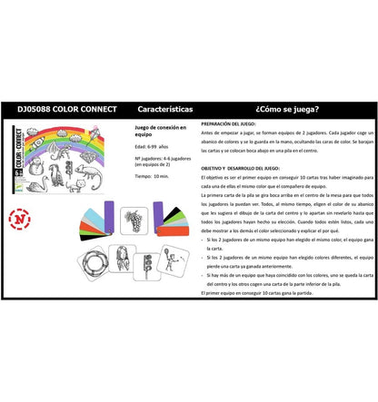 Color Connect, card game