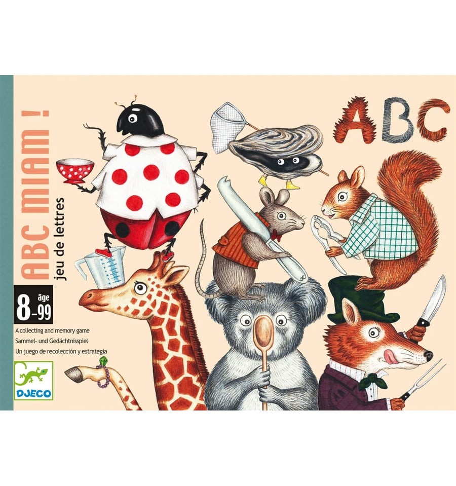 ABC Miami!, card game