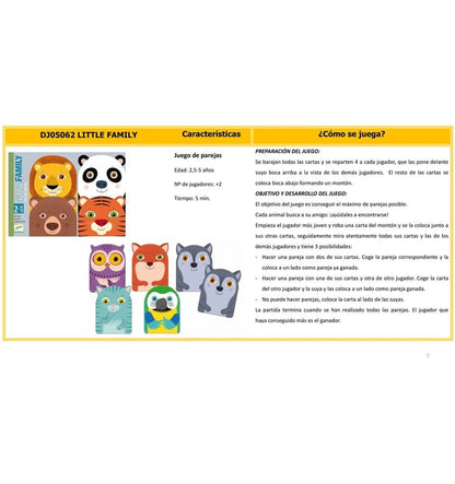Little Family, juego de cartas