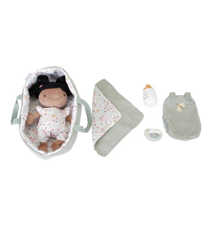 Baby Evi with basket