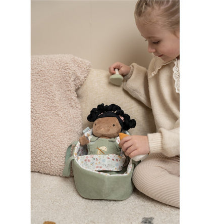 Baby Evi with basket