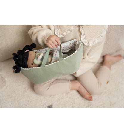 Baby Evi with basket