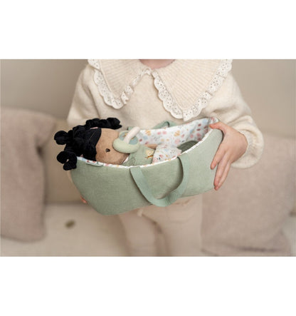 Baby Evi with basket