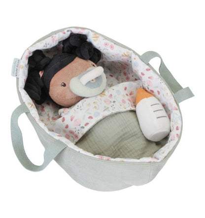 Baby Evi with basket