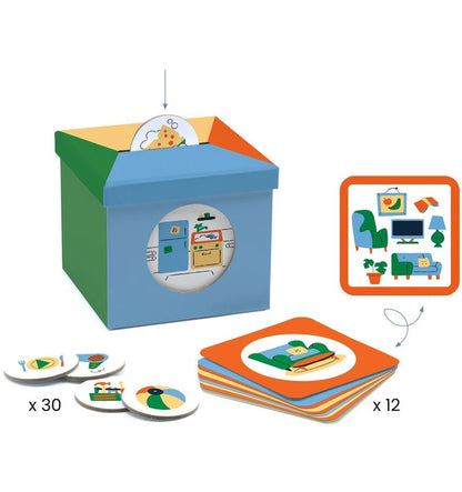 Kioukoi, sorting game - House