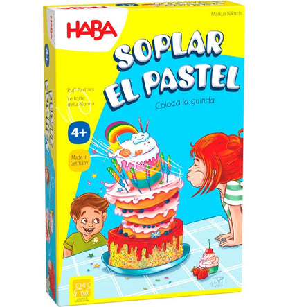 Soplar el pastel, juego de mesa