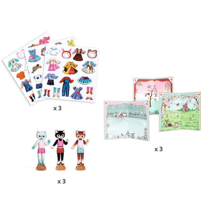 Colagem de camarim pequeno