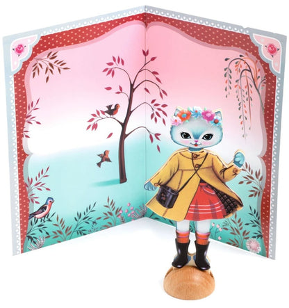 Colagem de camarim pequeno