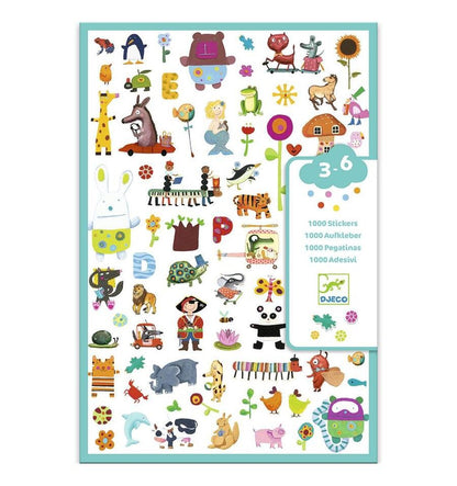 1000 Adesivos para os mais pequenos