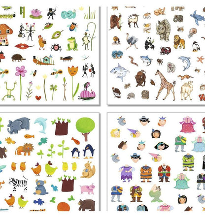 1000 Adesivos para os mais pequenos