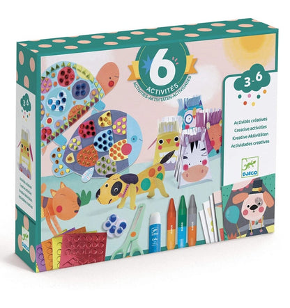 6 Atividades Criativas - Animais e Suas Casas