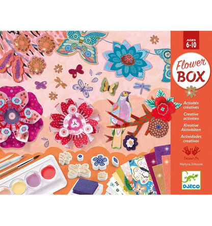 Baú multi-atividades O jardim de flores