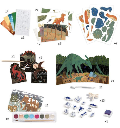 Baú multi-atividades Dino Box