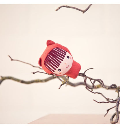 Fantoches de dedo da Chapeuzinho Vermelho